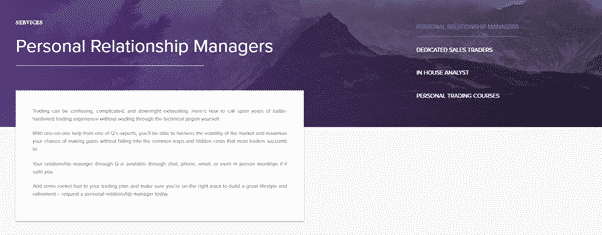 AnalystQ Reviews - Personal Relationship Managers